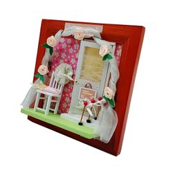 Hobby day / Roombox "Postcard frame" Long live love! "