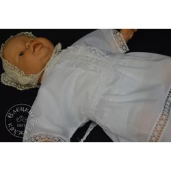 Елецкие кружева / Yelets lace / Christening dress for girls