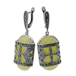 Жемчужина / Earring 30200 "Scarab"
