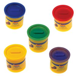 Plastilina vegetal JOVI (España), 5 colores, 550 g, Blandiver