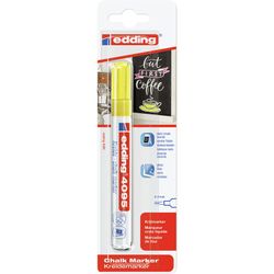 EDDING / Edding / Chalk marker, window, washable, round nib, 2-3 mm, blister Neon yellow