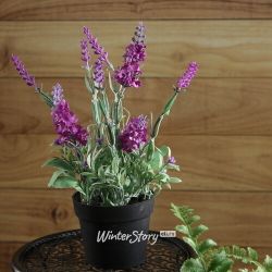 Kaemingk / Artificial flower in a pot Lavender Loddon Pink 25 cm