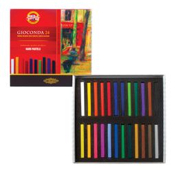 Dry pastel art KOH-I-NOOR "Gioconda", 24 colors of square cross-section