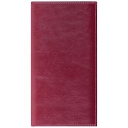 BRAUBERG / Business card holder three-row "Imperial", for 144 business cards, smooth leather, burgundy