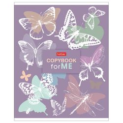 HATBER / Cuaderno A5, 96 hojas, grapa, jaula, papel de aluminio, barniz selectivo, "MYCOPYBOOK" / 12 uds.