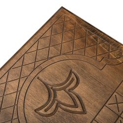 GamesDealer / Backgammon sculpté "Pattern-1", Ustyan