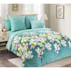 ВладЛен / Vlad Len / Bed linen from percale "Apple tree in bloom"