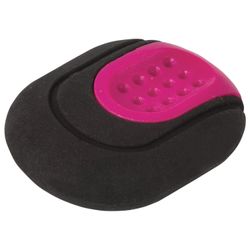 Eraser BRAUBERG "C-Grip", 46х39х12,5mm, black holder assorted, thermoplastic rubber