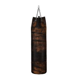 FILIPPOV / Boxing bag "DIKO" buffalo leather with chains 130 cm