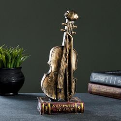 Хорошие сувениры / Piggy bank "Violin on the book"