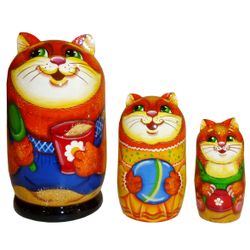 Мастерская подарков / Oficina de presentes / Jogos Matryoshka na caixa de areia, 13 cm.
