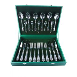 Павловский завод / Pavlovsk plant / Dvortsovy cutlery set, 30 items