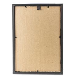 Frame 21x30 cm, plastic, baguette 15 mm, BRAUBERG "HIT", walnut with gilding, glass