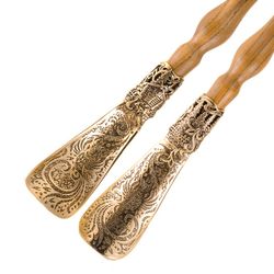 Золотая антилопа / Shoe spoon "Eagle head No. 2"