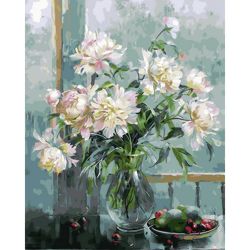 Опт-картина / Tranh vẽ theo số 40x50 Hoa sơn dầu