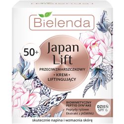 Day lifting cream for face 50+ SPF-6, JAPAN LIFT, BIELENDA 50ml
