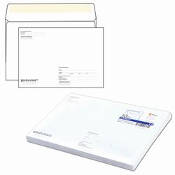 Envelopes C4 (229х324 mm), dextrin glue, "Where-To", 90 g/m2, the complete SET 50 pieces, inner sealing