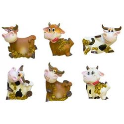 Magnet "Cow" brown