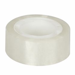 Adhesive tape 19 mm x 20 m clerical STAFF, set 8 PCs., transparent, guaranteed length