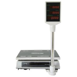 MERCURY / Trade scales M-ER 326ACP-15.2 LED (0.04-15 kg) with a stand, resolution 5 g, platform 325x230 mm