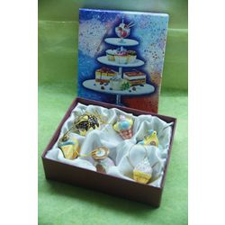 Ярославская майолика / Set of Christmas decorations "Sweet tooth's dream"
