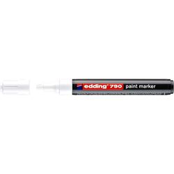EDDING / Vecni Edding / Marker bóng, ngòi tròn, 2-3 mm Trắng