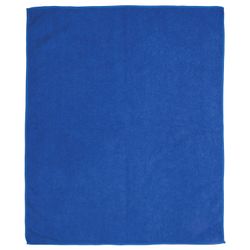 ЛЮБАША / Rags for cleaning the floor ECONOMY, microfiber, 50x60 cm, blue, SET 3 pcs
