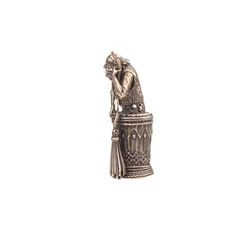 Золотая антилопа / Figurine "Baba Yaga in a mortar"