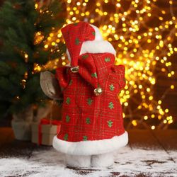 Зимнее волшебство / Doll "Santa Claus, in a red coat with gifts"