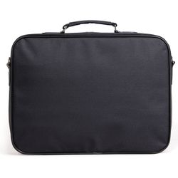 Сумка деловая BRAUBERG "Profi", 30х40х7 см, отделение для планшета и ноутбука 15,6", ткань, черная