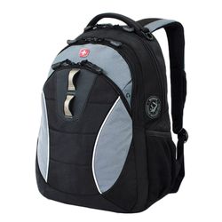 WENGER backpack, universal, black, grey inserts, 22 l, 32х15х46 cm