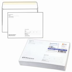 Buste C5 (162x229 mm), striscia a strappo, "To-To", SET 100 pz., Sigillo interno
