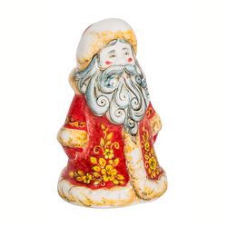 Гжельский Фарфоровый завод / Sculpture Santa Claus underglaze colored paints
