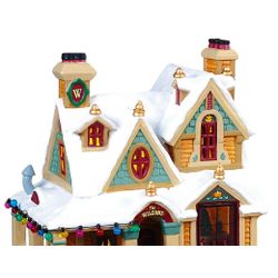 Wilsons residence, ceramics, lighting, 19x18x15 cm, LEMAX