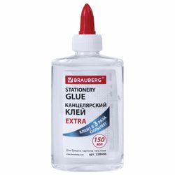 Glue stationery EXTRA BRAUBERG, 150 ml, with dispenser
