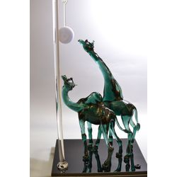 Sculpture glass "Lunatics"