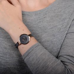 Obaku / Watch Leather V149LXVJRJ
