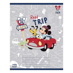 HATBER / Notebook 12 sh., Gaiola, capa de papelão, "Mickey Mouse-DISNEY" / 20 unid.