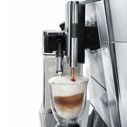 DELONGHI ECAM 650.75.MS, 1350w, 2.0 litres, 400g grain capacity, automatic capuinator, silver