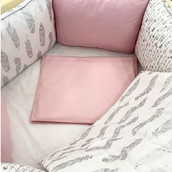 Dreams Store / Set of sides for a round baby cot "Robin Hood in pink"