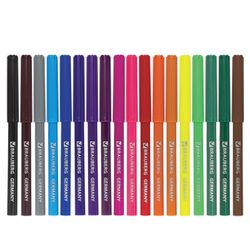 Bút có đầu nỉ BRAUBERG "Wonderful bướm", 18 màu, nắp có lỗ thông hơi, bằng nhựa. đóng gói, kéo dài tuổi thọ