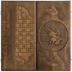 GamesDealer / Backgammon tallado "Águila", Ustyan