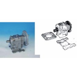 COAXIAL GEARBOX IN ALUMINUM HOUSING A