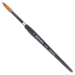 Brush art is a professional ART BRAUBERG "CLASSIC", soft synthetics, under the columns, round, no. 9, short handle