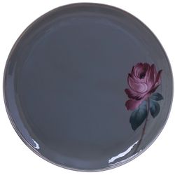 Жостово / Tray "Spring Rose" forged 30 cm