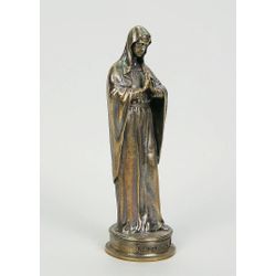 Vernissage of History / Estatuilla Virgen María, bronce