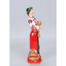 Vernissage of History / Cossack woman in a wreath with a sheaf of wheat