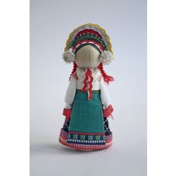 Потешный промысел / Souvenir doll "Female costume of the 19th century"