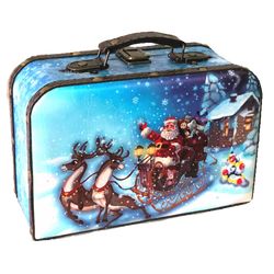 New Year's gift Suitcase "Lapland", a set of chocolates 750g.
