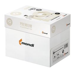 IQ / Paper PREMIUM, A4, 120 g / m2, 250 Blatt, Klasse "A", Österreich, Weißgrad 170% (CIE)
